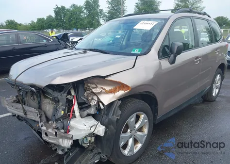 2015 Subaru Forester 2.5I from USA, damaged, VIN JF2SJABC4FH463211